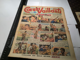 Coeurs Vaillants 1951 Lille De Feu Yann  Chez Le Cannibale Numéro 4 - Vaillant