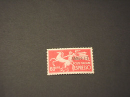 TRIESTE ZONA A - A.M.G.-F.T.T. - ESPRESSI 1950 CAVALLO L. 60 - NUOVO(++) - Express Mail