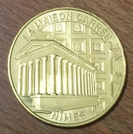 30 NÎMES LA MAISON CARRÉE MDP 2019 MEDAILLE SOUVENIR MONNAIE DE PARIS JETON TOURISTIQUE MEDALS COINS TOKENS - 2019