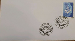 A) 1997, BRAZIL, FREEMASONRY, YOUTH PHILATELIC EXHIBITION - Lettres & Documents