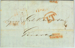 94302 - RUSSIA  - POSTAL HISTORY - PREPHILATELIC Cover From ODESSA To ITALY 1840 - ...-1857 Voorfilatelie