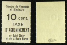 GREVE N°8 10c Saint Dizier Neuf N** Cote 100€ Signé Calves - Timbres