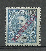 Portugisisch KONGO Congo 1914 Michel 121 * - Portugiesisch-Kongo