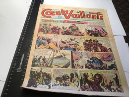 Coeurs Vaillants 1951 L île De Feu Yann  Chez Le Cannibale Numéro 29 - Vaillant