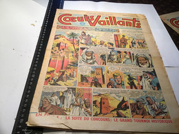 Coeurs Vaillants 1953   Le Trésor De La Vallée Perdue  Numéro13 - Vaillant
