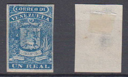 Venezuela Mi# 2 II (*) Mint 1R 1859 - Venezuela