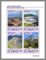 DJIBOUTI 2020 MNH Volcanoes Vulkane Volcans M/S - OFFICIAL ISSUE - DHQ2038 - Volcans