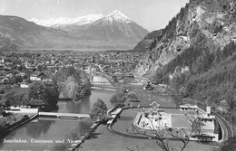 INTERLAKEN → Unterseen Und Niesen, Fotokarte Anno 1949 - Unterseen