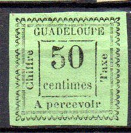 Guadeloupe: Yvert N° Taxe 12 - Timbres-taxe