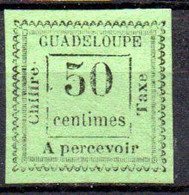 Guadeloupe: Yvert N° Taxe 12 - Portomarken