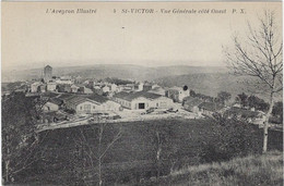 12   Saint Victor Vue Generale Cote Ouest - Saint Victor