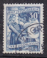 Jugoslavia, 1951/52 - 30d Book Manifacture - Nr.350 Usato° - Used Stamps