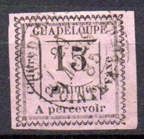 Guadeloupe: Yvert N° Taxe 8 - Portomarken