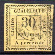 Guadeloupe: Yvert N° Taxe 10 - Portomarken