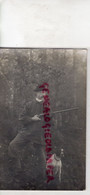 87- ST PRIEST TAURION- CHASSEUR CHASSE FUSIL CHIEN - CARTE PHOTO BOUDEAU SAINT PRIEST TAURION 1911 - Saint Priest Taurion