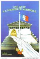 Carte Postale : Une Nuit à L'Assemblée Nationale (affiche, Cinéma) - Jean Pierre Mocky - Illustration Léo Kouper (1988) - Kouper