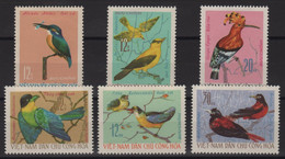 Vietnam Du Nord - N°514 à 519 - Faune - Oiseaux - Cote 23€ - * Neuf Avec Trace De Charniere - Viêt-Nam