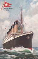 White Star Line - T.S.S. Olympic - Sistership Of The Titanic - Piroscafi