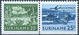 Suriname,1976 Airmail,20C + 25C In Pairs,MNH   Rare !! - Surinam