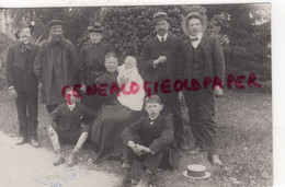 87- ST PRIEST TAURION- FAMILLE LABRUNIE  -RARE CARTE PHOTO BOUDEAU SAINT PRIEST TAURION 1909 - Saint Priest Taurion