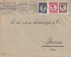 Roumanie Lettre  Pour La Suisse 1931 - Postmark Collection