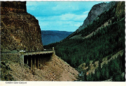 Golden Gate Canyon, Yellowstone National Park, Wyoming - Unused - Yellowstone