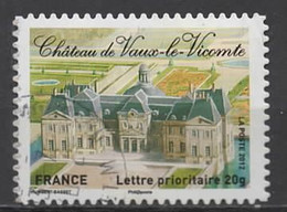 FRANCE 2012 Oblitéré - Chateaux Et Demeures Historiques De Nos Régions N2 Cachet Rond - Otros & Sin Clasificación