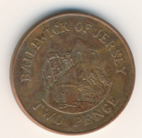 JERSEY 1998: 2 Pence, KM 104 - Jersey