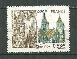 FRANCE Oblitéré 3893 Dijon Cote D'or église Sainte Begnine - Oblitérés