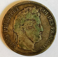 5 Francs Louis-Philippe Tête Laurée - A - 1834 TB - 5 Francs