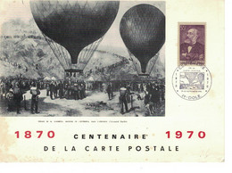 Centenaire De La Carte Postale; DOME ( Jura ) - Briefe U. Dokumente