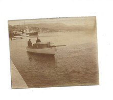 BANDOL ET LE BATEAU L EGLANTINE - PHOTO 5*6.5 CM - Schiffe