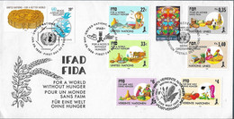 UNITED NATIONS - 1988 FDC IFAD . FOR A WORLD WITHOUT HUNGER - 1563 - Otros & Sin Clasificación