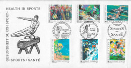 UNITED NATIONS - 1988 FDC HEALTH IN SPORTS - 1564 - Autres & Non Classés