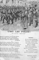 Guerre 14/18   .     Chanson De Route . C'est Les Poilus Sur Air Des Bat D'af    Voir Scan) - Weltkrieg 1914-18