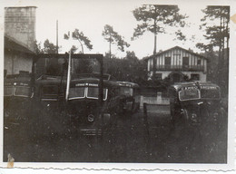 Photo Autocars à Cambo Les Bains, Format 11.5/8.5 - Automobiles