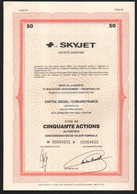 Skyjet Airline Belgium - Aviation