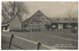 GAIS: Foto-AK Wirtschaft Stoss 1925 - Gais