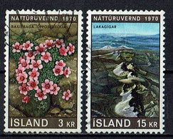 Island 1970 // 447/448 O Europäisches Naturschutzjahr - Gebruikt