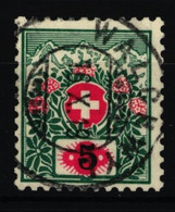 38 Mit Vollstempel WALCHWYL (Walchwil) Kanton Zug - Segnatasse