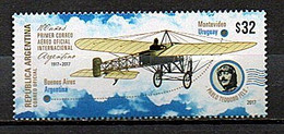 100 AÑOS DEL 1er. CORREO AEREO OFICIAL INTERNACIONAL ARGENTINO (1917 - 2017) - Nuevos