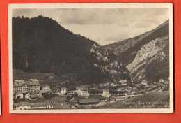 ZBE-19  Moutier, Quartier De La Gare. Entrée Des Gorges. Circulé 1929 Vers Vallorbe. - Moutier