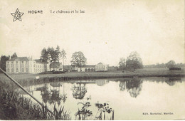 Hogne Le Chateau Et Le Lac  Edit. Marechal 1913  (marche) - Somme-Leuze