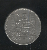 Fausse 10 Francs Turin 1932 - Moulée - Exonumia - Errores Y Curiosidades