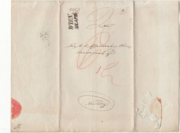 Alter Beleg 1838 WIEN 27APH. Nach Neuberg - ...-1850 Préphilatélie