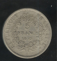 Fausse 5 Francs 1875 - Exonumia - Abarten Und Kuriositäten