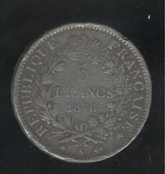 Fausse 5 Francs 1876 - Exonumia - Errores Y Curiosidades