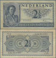 BANKNOTE 1945 Netherlands - Nederland - Olanda, 2,1/2 GULDEN,in Good Conservation! - Other & Unclassified