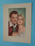 JEANETTE MAC DONALD - NELSON EDDY ( Star M.G.M. ) > Format +/- 18 X 13 Cm. ( See / Voir Photo Svp ) ! - Other & Unclassified