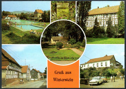 E1336 - TOP Winterstein Freibad Schwimmbad - Auslese Bild Verlag - Waltershausen